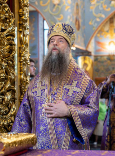 Управляющий викариатством Преосвященный епископ Егорьевский Мефодий